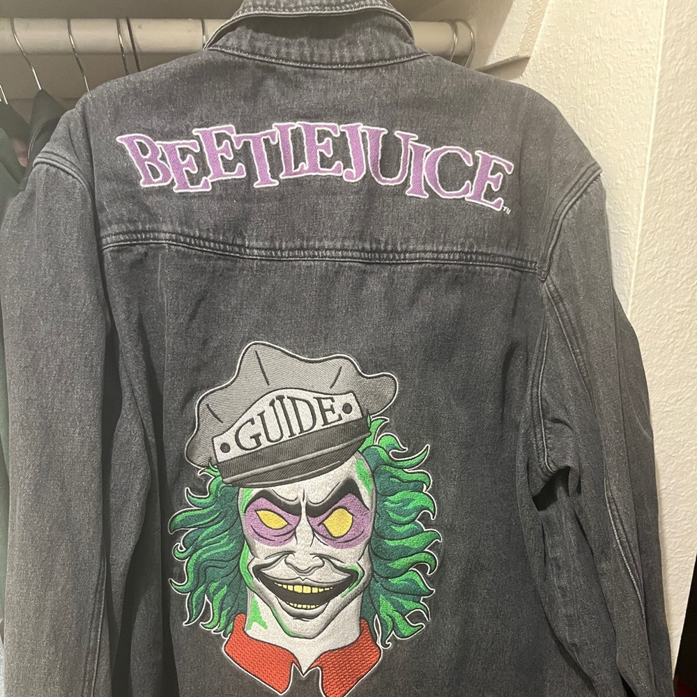 Cokeworthy x Beetlejuice Jean Jacket